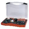 RUKO-116100-KIT AMOLADORA NEUM&#XE1;TICA Y JUEGO 10 FRESAS METAL DURO CON V&#XE1;STAGO DE 6 MM