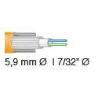 JOKARI-J30700-PELACABLES FIBRE STRIP DC (&#XD8; HASTA 5,9 MM)