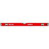 SOLA-RED380-NIVEL DE BURBUJA DE ALUMINIO RED 3 (80 CM)