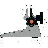 VOGEL-239004-SOPORTE MICR&#XF3;METRO, CAPACIDAD 0-300 MM, MEDIDAS160 X120X110 MM