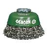 OSBORN-0002613361-CEPILLO TAZA INOX DE ALAMBRE ONDULADO CON TUERCA M14 Y FILAMENTO DIAMETRO  0.30 MM (60X20 )