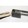 OLFA-SVR-1-C&#XFA;TER CON BLOQUEO AUTOMÁTICO, MANGO DE ACERO INOXIDABLE Y CUCHILLA DE 9 MM