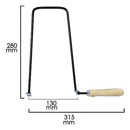 ARCO MARQUETERIA WOLFPACK 130X280 MM.