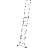 HAILO-7113-092-ESCALERA TELESC&#XF3;PICA DE ALUMINIO FLEXLINE 260 DE 9 PELDA&#XF1;OS