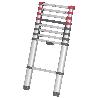 HAILO-7113-092-ESCALERA TELESC&#XF3;PICA DE ALUMINIO FLEXLINE 260 DE 9 PELDA&#XF1;OS