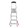 HAILO-8844-011-ESCALERA DE TIJERA PROFESIONAL ALU PRO (4 PELDA&#XF1;OS)