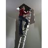 HAILO-9344-001-ESCALERA ESCAMOTEABLE DE ALUMINIO HOBBYSTEP 3X4