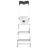 HAILO-5_8503-001-ESCALERA DE TIJERA DE ALUMINIO L60 EASYCLIX FR DE 3 PELDAÑOS