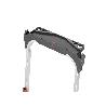 HAILO-8884-001-MINI ESCALERA DE ALUMINIO ST100 TOPLINE (4 PELDAÑOS)