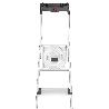HAILO-5_8815-001-ESCALERA DE TIJERA DE ALUMINIO CON PELDAÑO ANCHO XXL EASYCLIX (5 PELDAÑOS)