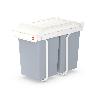 HAILO-3659-001-CUBO DE RECICLAJE INTEGRABLE MULTI-BOX DUO L DE 2X14 LITROS