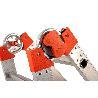 GIERRE-AL004-ESCALERA TELESCÓPICA MULTIPOSICIÓN DE ALUMINIO PEPPINA DE 125 KG (4X5 PELDAÑOS)