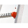 GIERRE-AL004-ESCALERA TELESCÓPICA MULTIPOSICIÓN DE ALUMINIO PEPPINA DE 125 KG (4X5 PELDAÑOS)
