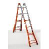 GIERRE-A0050-ESCALERA TELESCÓPICA MULTIFUNCIÓN DE ACERO PEPPINA DE 125 KG (4+5 PELDAÑOS)