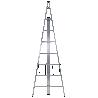 GIERRE-AL510-ESCALERA TRIANGULAR DE ALUMINIO TRITTIKA (8 PELDAÑOS)
