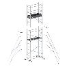 GIERRE-FA400FL-ANDAMIO DOM&#XE9;STICO FASTAAMPLOCK 400 (4,00 M)