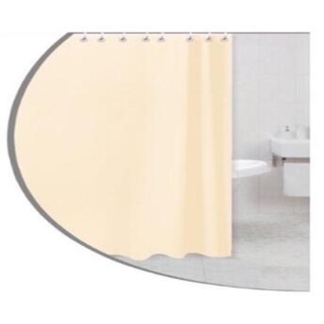 CORTINA BAÑO EVA 180X180 BEIGE