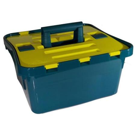 CAJA HERRAMIENTAS VERDE 38X35X19CM