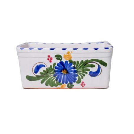 JARDINERA CERAMICA FLOR 60X18 CM