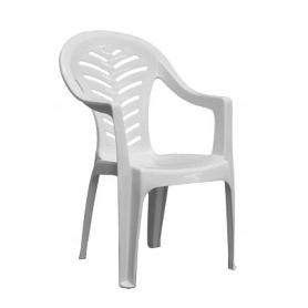 SILLON RESPALDO ALTO PALMA BLANCO