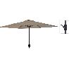 PARASOL METAL MANIVELA MARRON 3 M