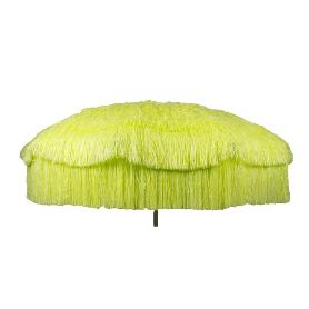 PARASOL ALUMINIO RAFIA 200 CM VERDE