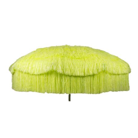 PARASOL ALUMINIO RAFIA 200 CM VERDE