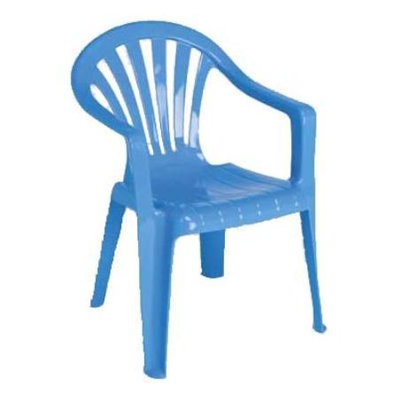 SILLON INFANTIL RESINA AZUL