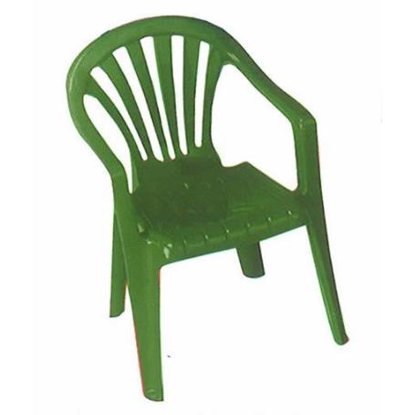 SILLON INFANTIL RESINA VERDE