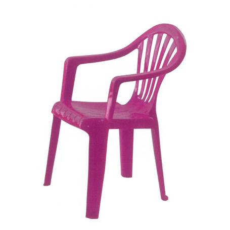 SILLON INFANTIL RESINA FUCSIA