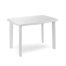 MESA RESINA FARETTO BLANCA 101X68 CM