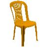 SILLA RESINA NARANJA 8075NR