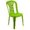 SILLA RESINA VERDE LIMON 8075VL