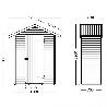 ARMARIO LEO 150/193X70X220 CM