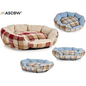 CAMA MASCOTAS CUADROS OVAL SURTIDA