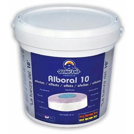 CLORO PASTILLAS 10 EFECTOS ALBORAL 5 KG BIDON