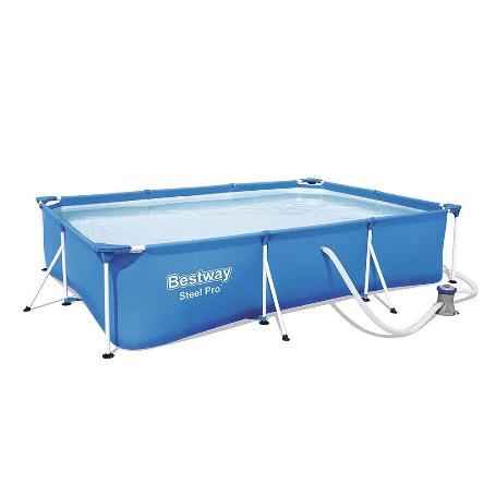 PISCINA STEEL PRO + DEPURADORA 300X201X60 CM 56411