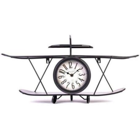 RELOJ SOBREMESA AVION 64X35 CM