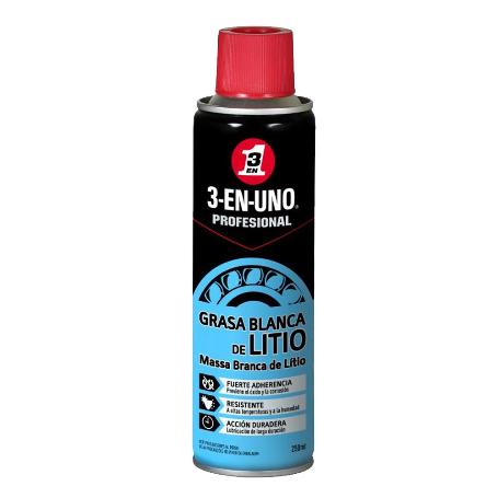 GRASA LITIO 250 ML. 3 EN 1 BLANCA BOTE