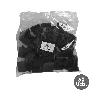 CONTERA INTERIOR PLASTICO CUADRADA 60X60 MM. COLOR NEGRO. BOLSA 50 UNIDADES. CONTERA MESA, SILLA, MUEBLES, ESTANTER