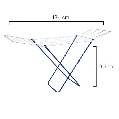 TENDEDERO ORYX PLEGABLE METÁLICO CON ALAS