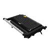 SANDWICHERA GRILL DOBLE 1000W PARILLA ELÉCTRICA, PANINI PRESS GRILL, 1000W, PLACA ANTIADHERENTE, APERTURA 180º