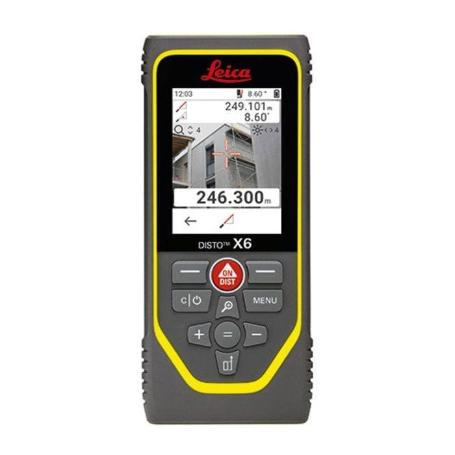LEICA GEOSYSTEMS-950909-MEDIDOR LÁSER DISTO X6 DE 250 M CON CÁMARA
