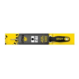 ERIZO-EDBRB10-ESCOFINA REDONDA BASTA DE 10  CON MANGO BIMATERIAL Y COLGADOR