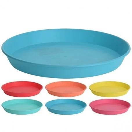 PLATOS PLASTICO 22,5 CM  LOTE 6