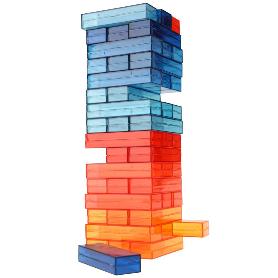 JUEGO TORRE JENGA 48 BLOQUES 25,5X8,5 CM