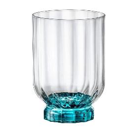 VASOS FLORIAN ROCKS LUCENT BLUE 30 CL ESTUCHE 6