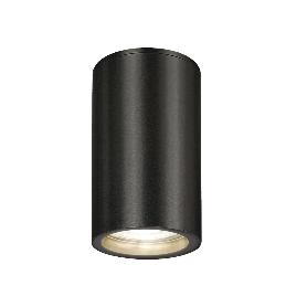 LAMPARA TECHO FOCO GU10 IP65 NEGRO APLIQUE TECHO, LUZ JARDÍN, LÁMPARA JARDÍN, LUZ EXTERIOR, APLIQUE JARDÍN