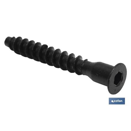 BL 6 UDS TORNILLO ENSAMBLAR ZINCADO 5 X 50   CAJA 12 UNID.