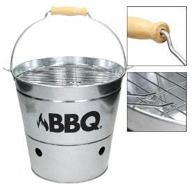 BARBACOA CUBO ZINC 26,5X25 CM